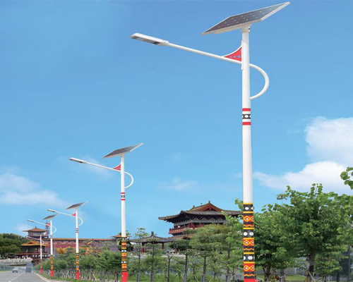 哈巴河民族特色路灯