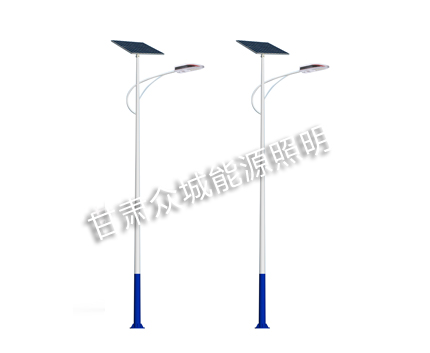 哈巴河复兴号太阳能led路灯